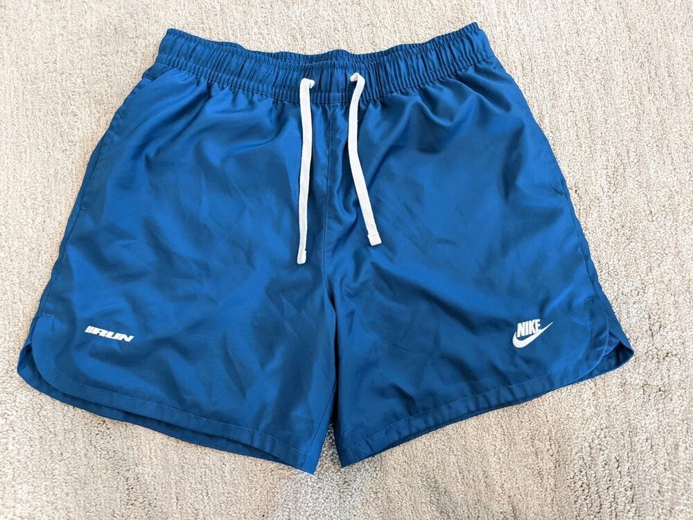 Nike Sportswear Essentials Woven Lined Flow Shorts Medium Blue DM6829-407